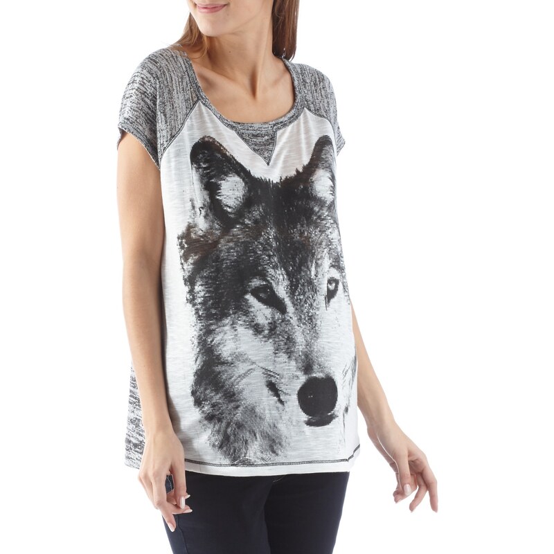 Camaieu Maternité - T-shirt maternité femme tête de loup