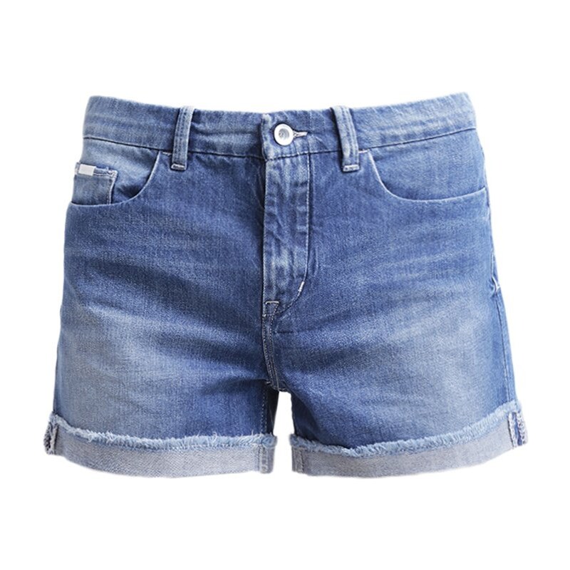 Calvin Klein Jeans CUT OFF SHORT Short en jean vibrant blue