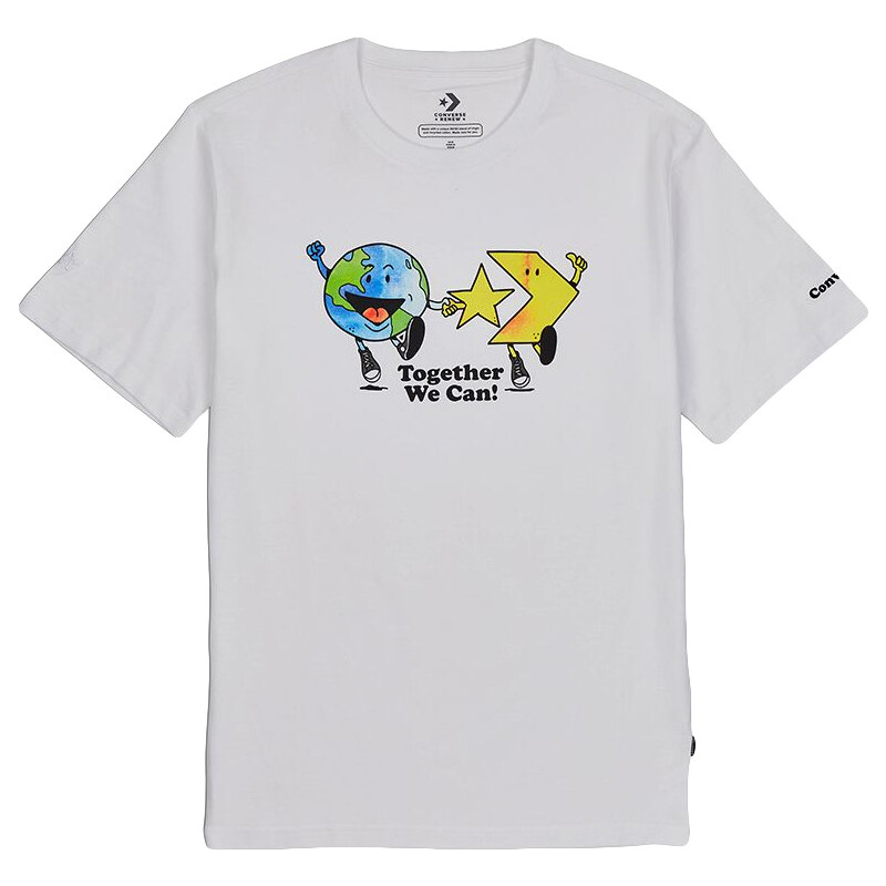 Converse Renew Together We Can Tee White