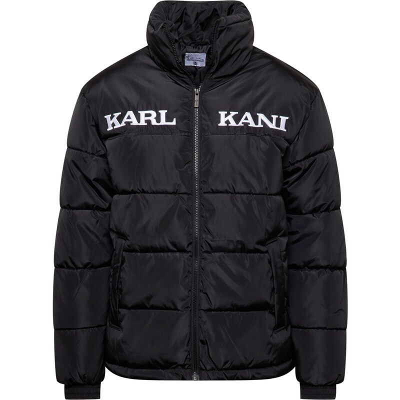 Karl Kani Veste mi-saison 'Essential' noir / blanc
