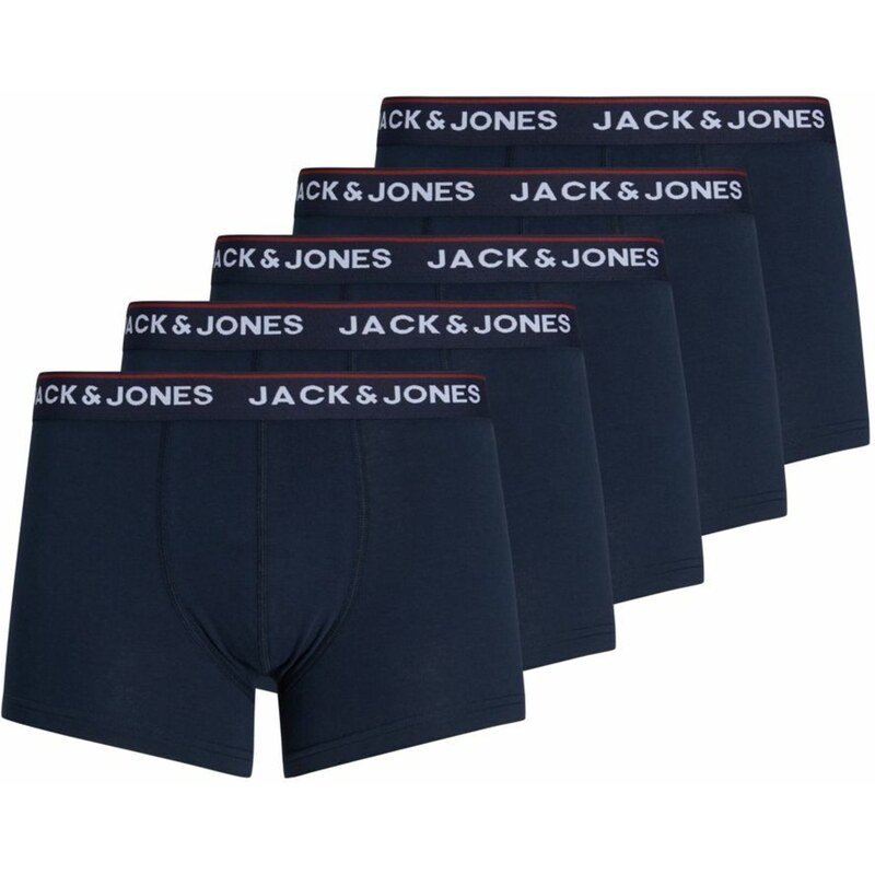 JACK & JONES Boxers bleu / rouge / blanc