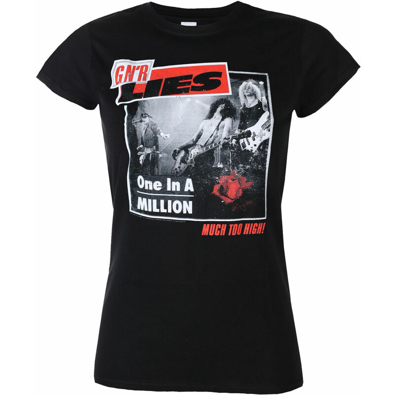 Tee-shirt métal pour femmes Guns N' Roses - One In A Million - NNM - 12917600