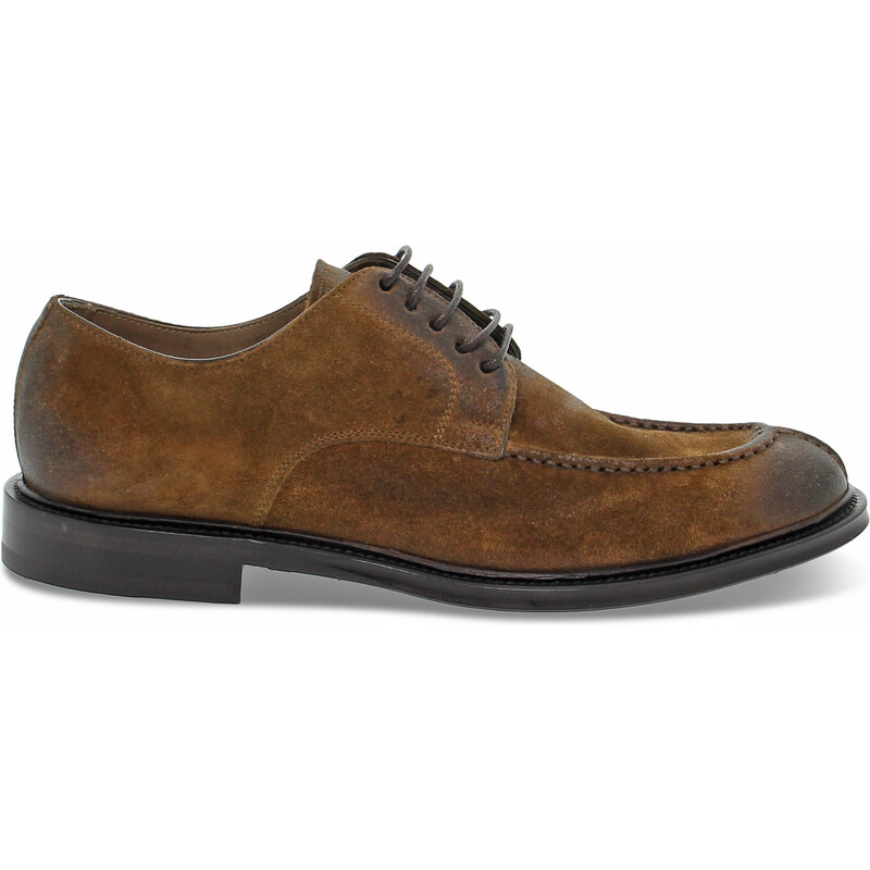 Chaussures à lacets Guidi Calzature STILE INGLESE PARABOOT en chamois cuir
