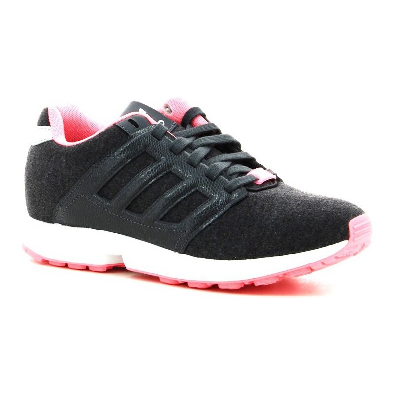 adidas Chaussures BASKETS ZX FLUX 2.0 W ANTHRACITE/ROSE -