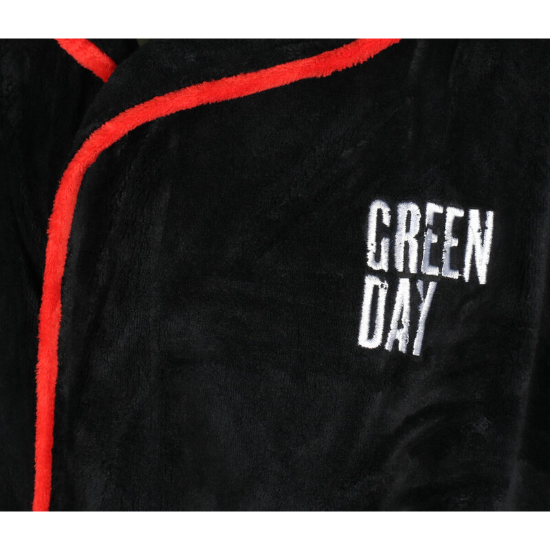 Peignoir Green Day - American Idiot - NOIR - ROCK OFF - GDROBE01MB