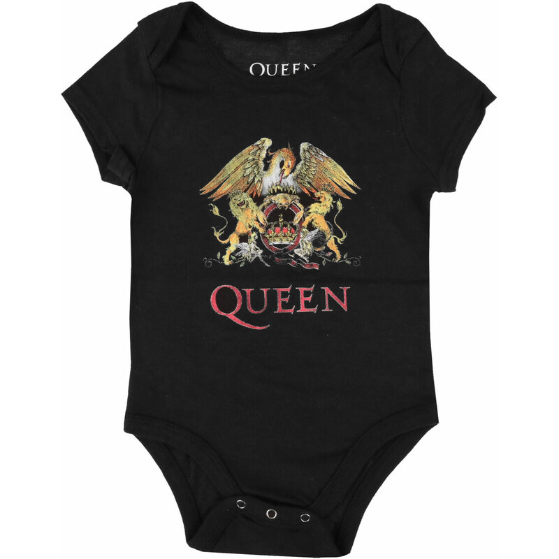 Body pour bébé enfants Queen - Classic Crest - ROCK OFF - QUBG03TB