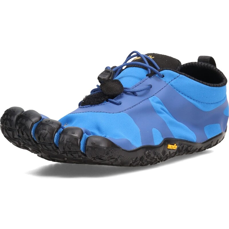 Vibram V-alpha Sneaker pour homme, Bleu/ Noir, 40 EU