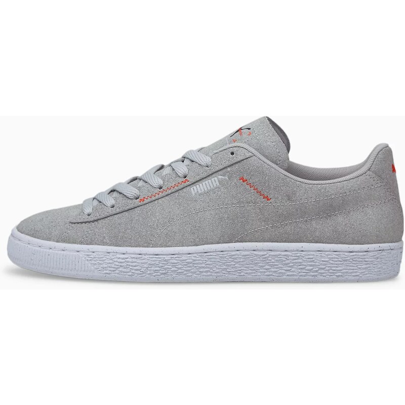 Puma Suede RE:Collection Trainers Harbor Mist-Puma White 384964 01