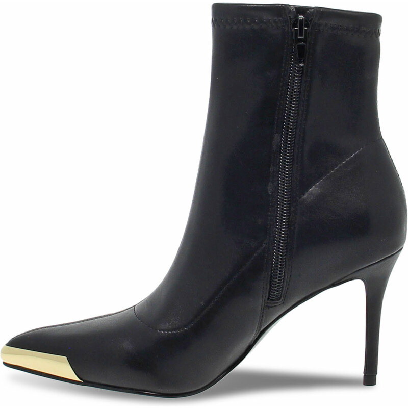 Boots Versace Jeans Couture JEANS COUTURE SCARLETT STRETCH en cuir noir