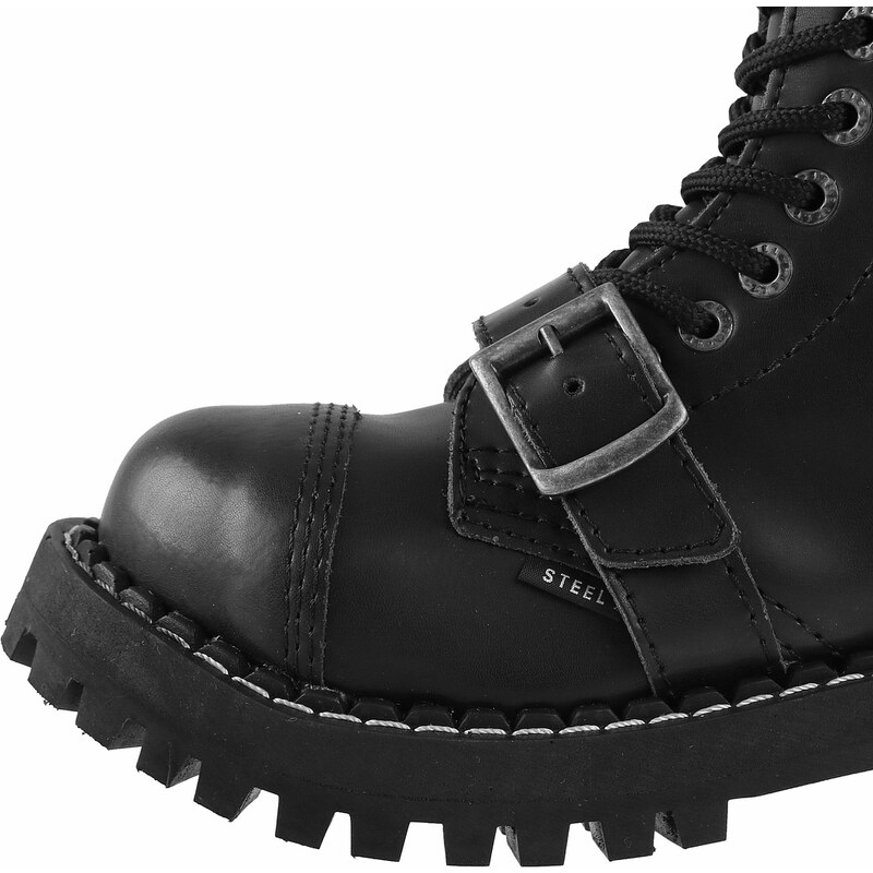 Chaussures STEEL - 15 trous - 135/O/2P - BLACK