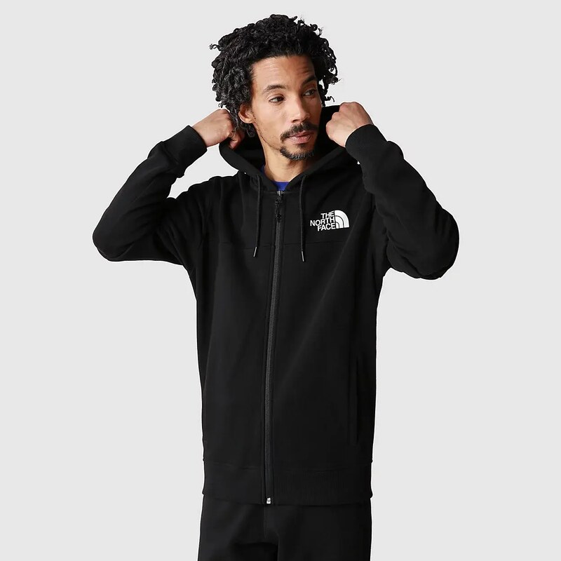 The North Face Men’s Icon Full Zip Hoodie Tnf Black NF0A7X1YJK31