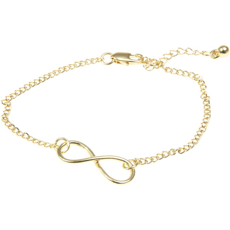 Kiabi Bracelet fine chaîne et pendentif infini