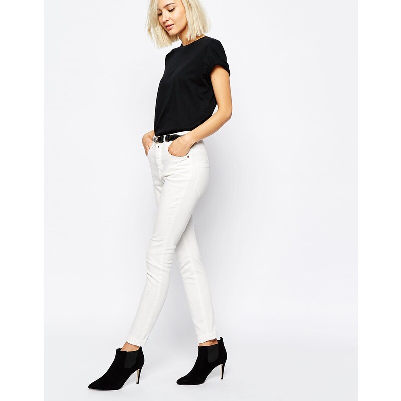 Vero Moda - Jean skinny - Blanc