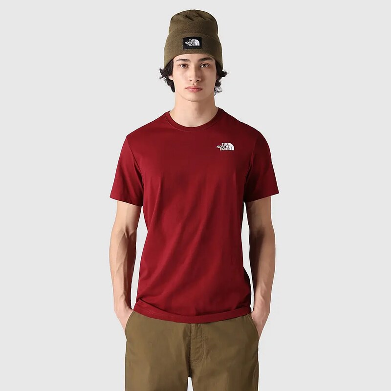 The North Face Men’s S/S Redbox Celebration Tee Cordovan NF0A7X1K6R31