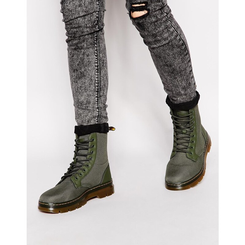 Dr Martens - Tract Fold - Bottes - Vert
