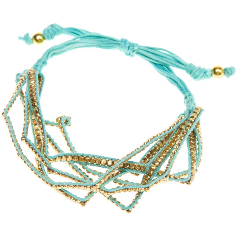 Kiabi Bracelet multirangs perles dorées