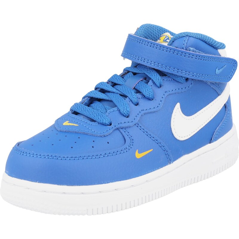 Nike Sportswear Baskets 'Force 1' bleu / jaune / blanc