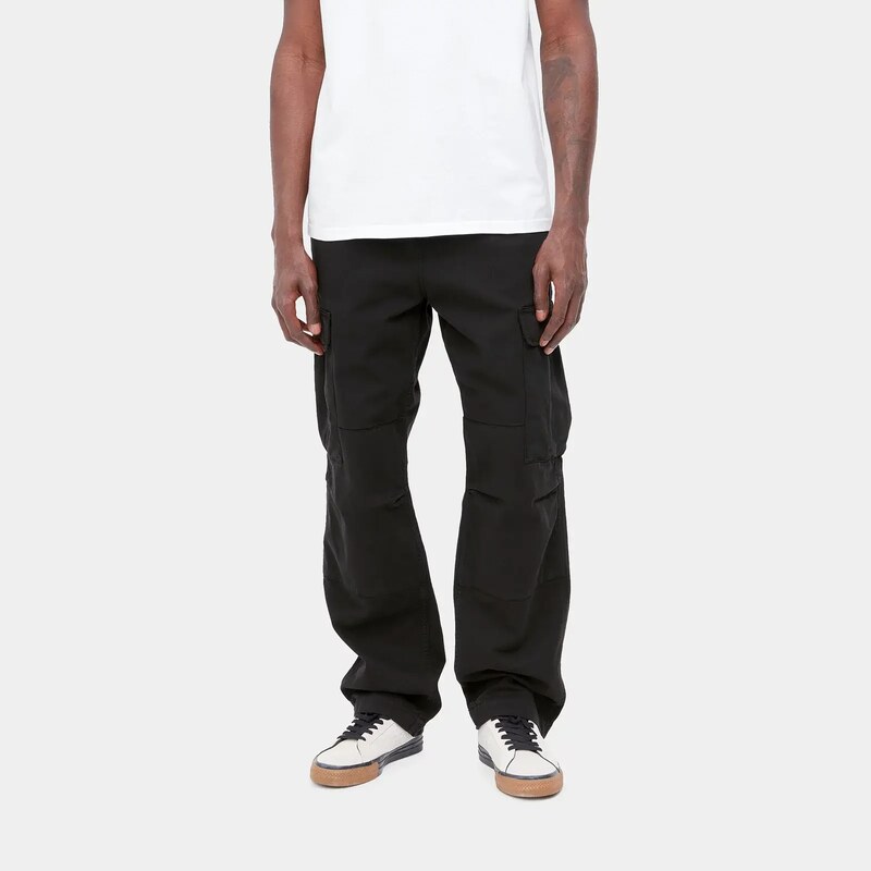 Carhartt WIP Regular Cargo Pant Black Garment Dyed I030475_89_GD