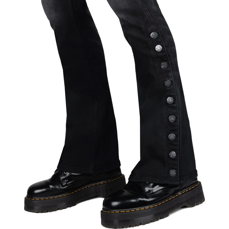 Pantalon unisexe WORNSTAR - Hellraiser Side - Noir Vintage - WSP-HRKSBV