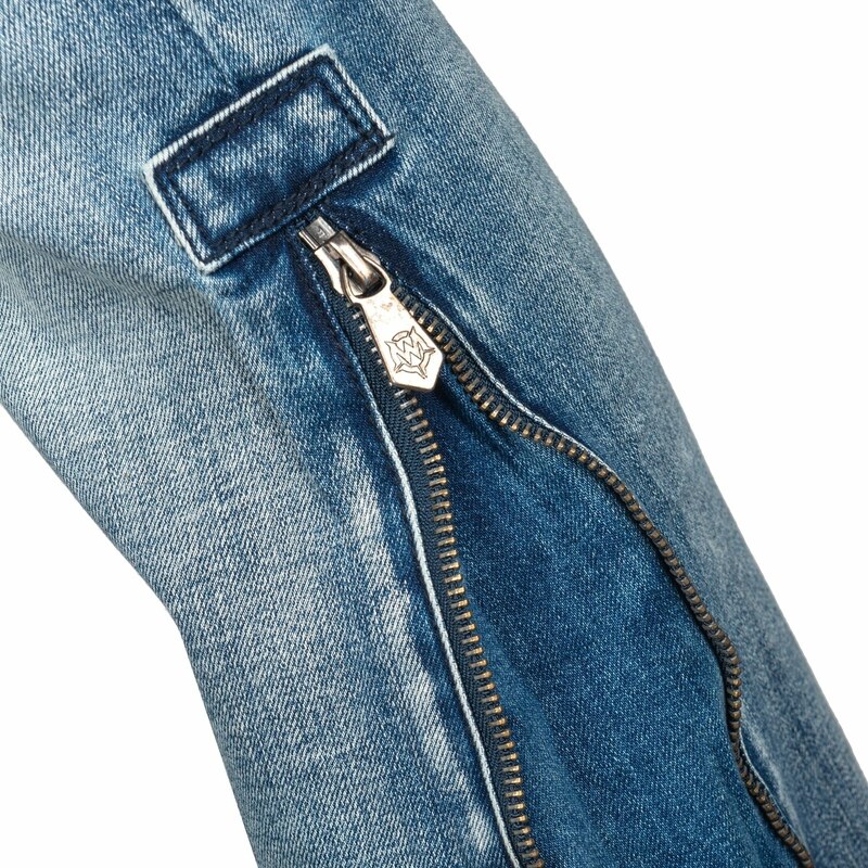 Pantalon pour homme (jeans) WORNSTAR - Hellraiser - Bleu classique - WSP-HRBSZ