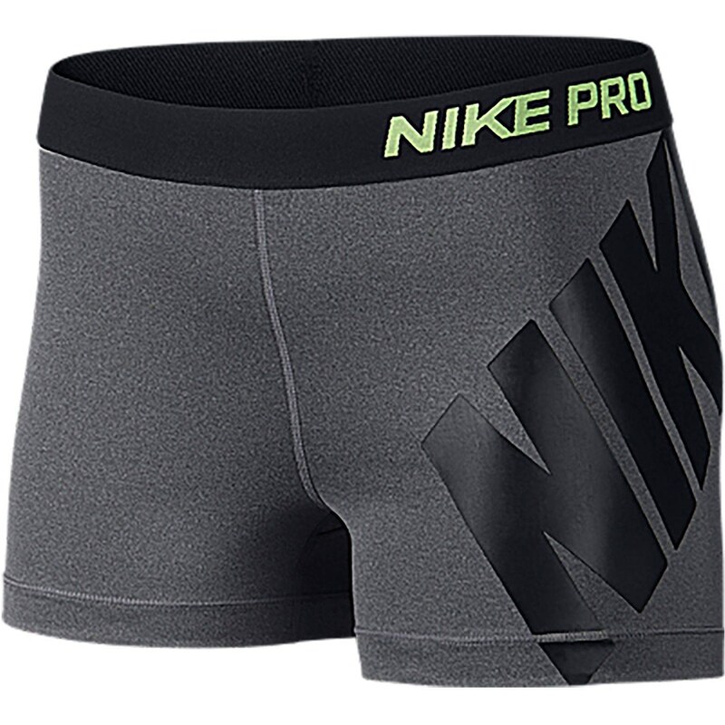 Nike Pro 3 Logo - Short - gris