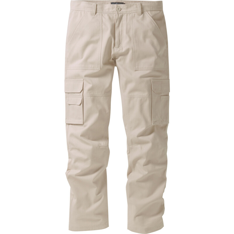bpc selection Pantalon cargo traitement Teflon Regular Fit Straight, N. beige homme - bonprix