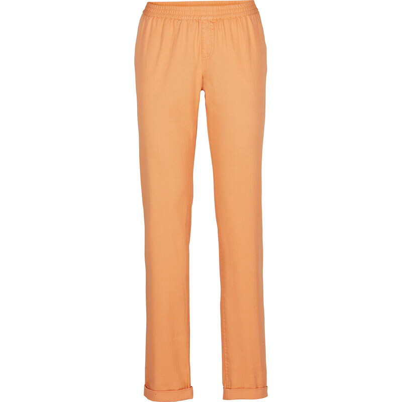 RAINBOW Pantalon orange femme - bonprix