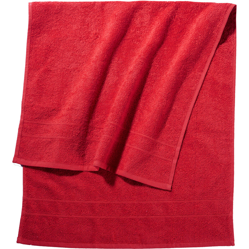 bpc living Serviettes éponges New Uni rouge maillots de bain - bonprix
