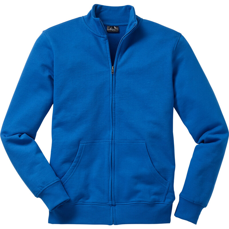 bpc bonprix collection Gilet sweat-shirt Regular Fit bleu manches longues homme - bonprix