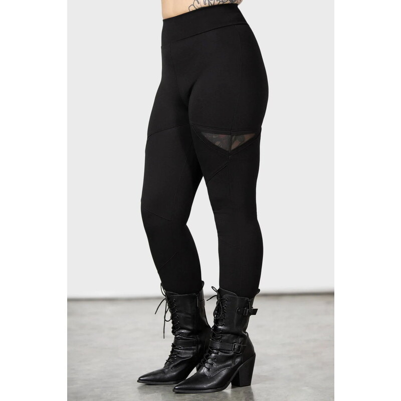 Pantalon pour femme (leggings) KILLSTAR - Karina - Noir - KSRA007477