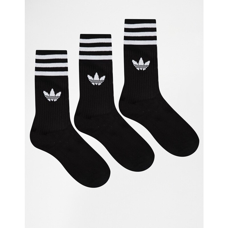 Adidas Originals - Chaussettes unies - Noir