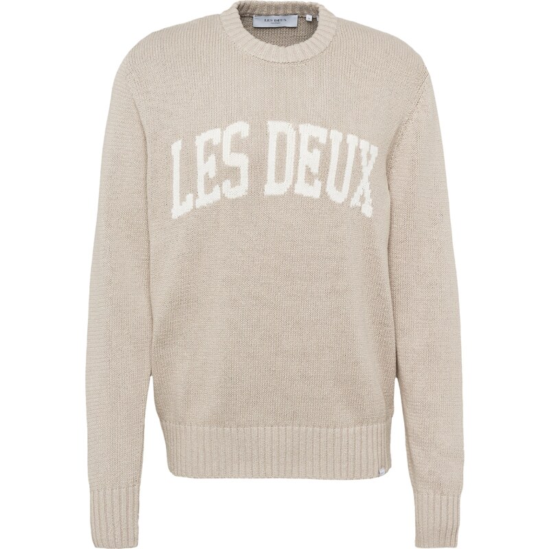 Les Deux Pull-over 'Crane' beige / coquille d'oeuf