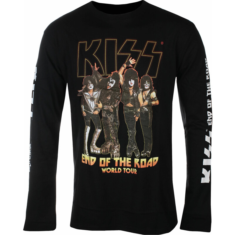 Tee-shirt métal pour hommes Kiss - End Of The Road Tour - ROCK OFF - KISSLST15MB