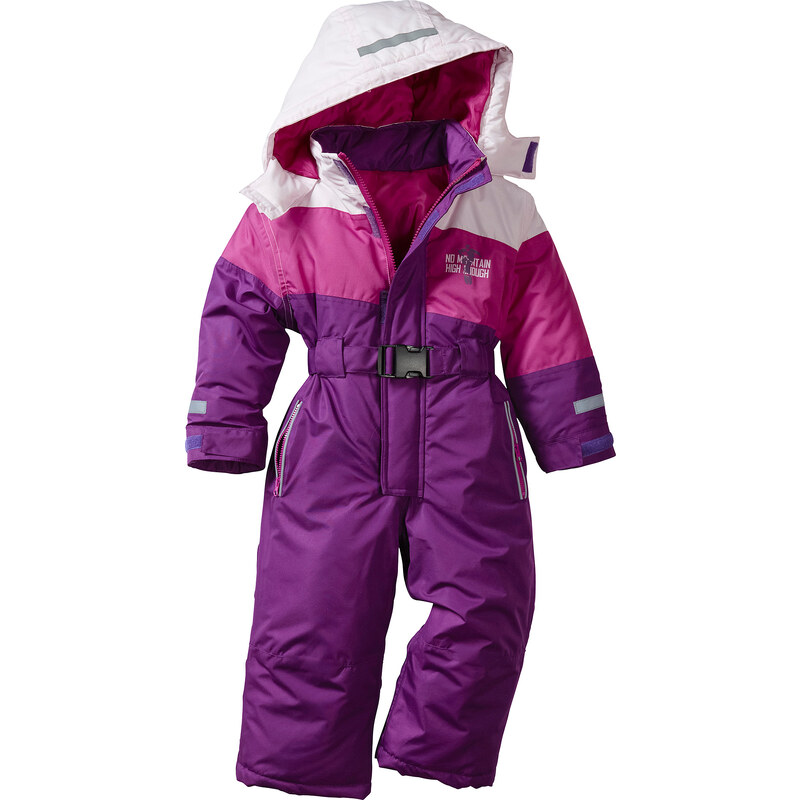 bpc bonprix collection Combinaison de ski violet manches longues enfant - bonprix