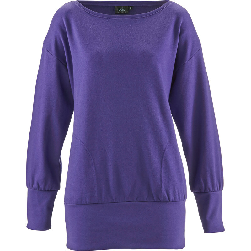 bpc bonprix collection Sweat-shirt oversize violet manches longues femme - bonprix