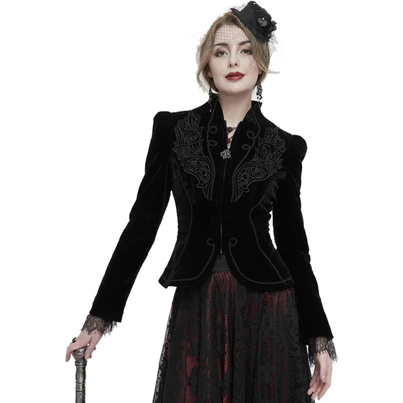 Veste femme DEVIL FASHION - VAMPIRE'S DESIRE BLACK - CT19301