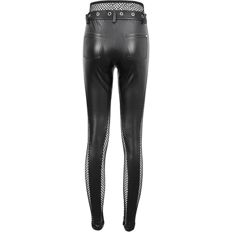 Pantalon femmes DEVIL FASHION - Gothic Pants with Mesh - PT165