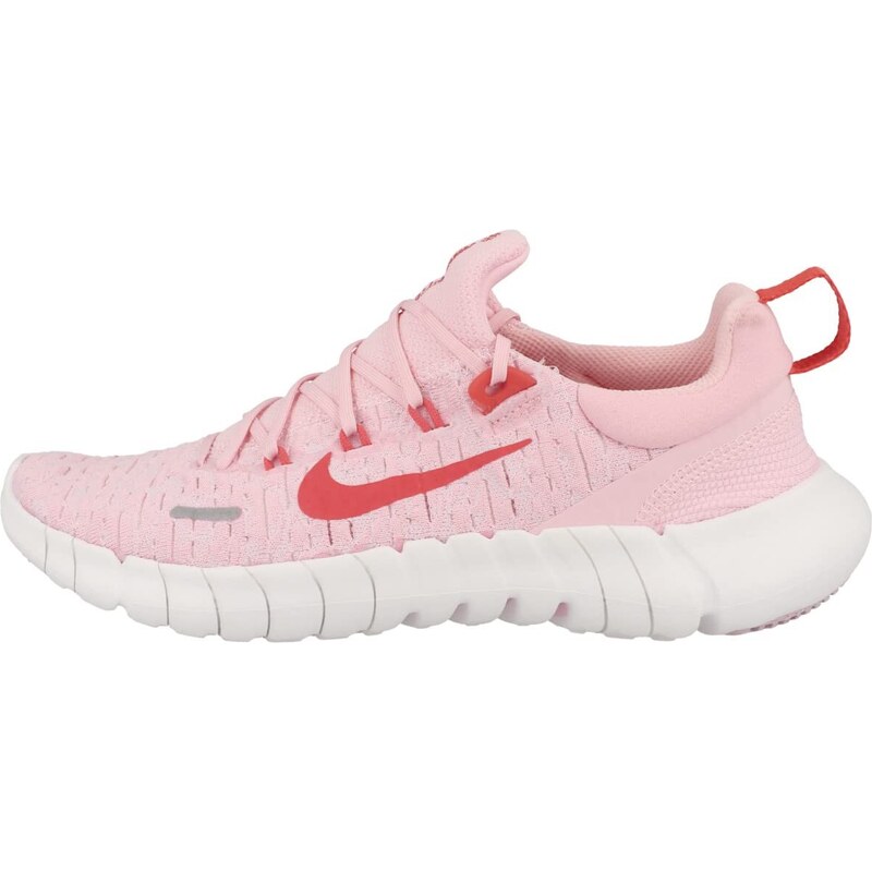 NIKE Femme Free Run 5.0 Sneaker, Med Soft Pink Lt Crimson Pink Foam, 44.5 EU