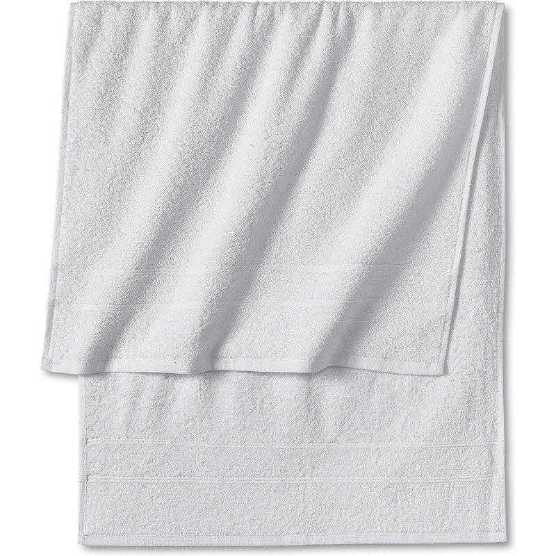 bpc living Serviettes éponges New Uni blanc maillots de bain - bonprix