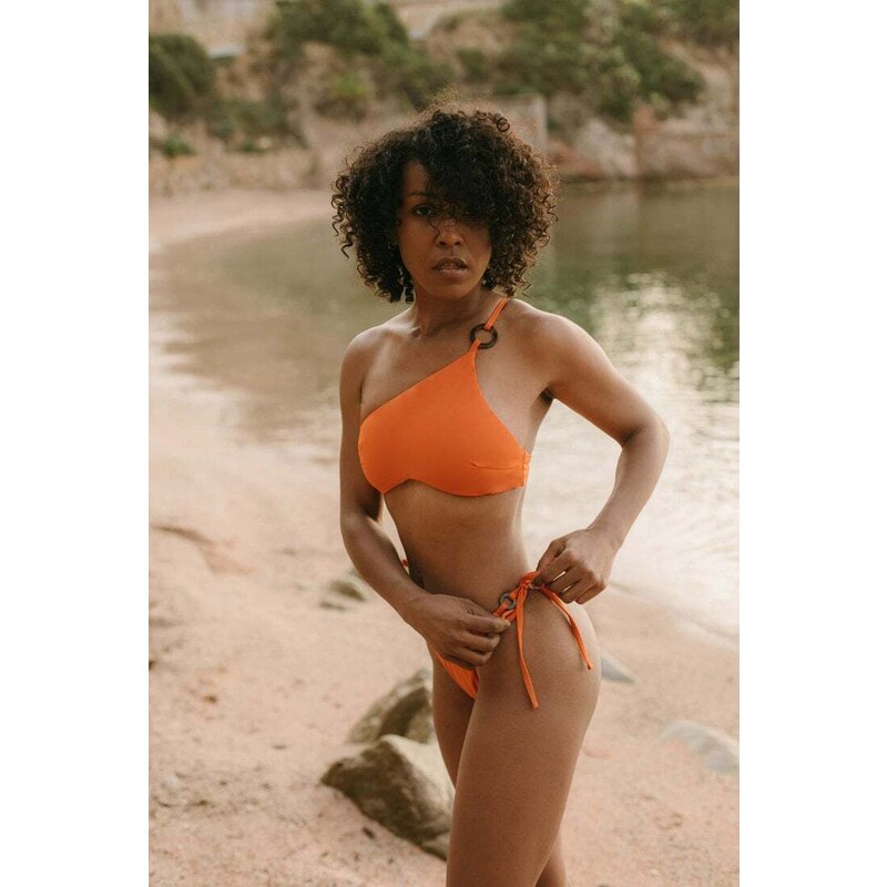Osirisea Thong-style Bikini Bottom - Orange