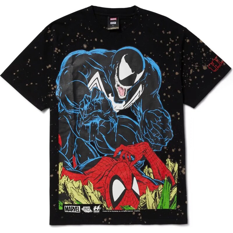 HUF Venom Is Back T-Shirt Black TS02059