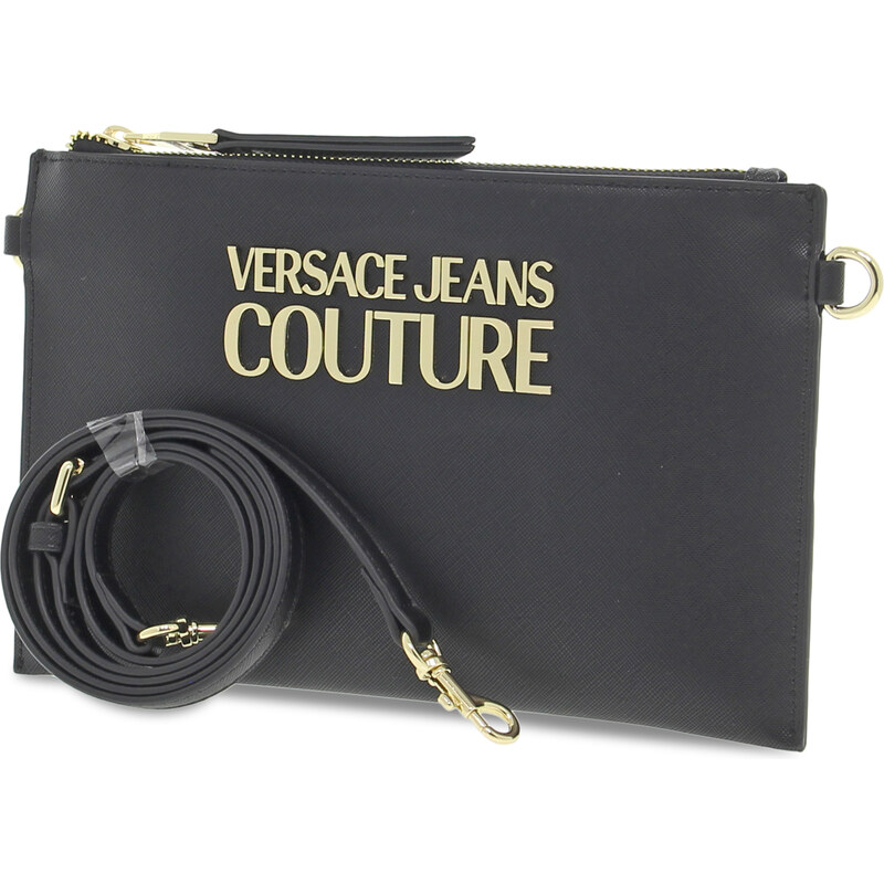 Pochette Versace Jeans Couture JEANS COUTURE RANGE L SKETCH 9 en saffiano noir