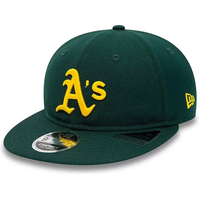 New Era 9FIFTY Snapback Oakland Athletics Cooperstown Multi Patch Green 60358057