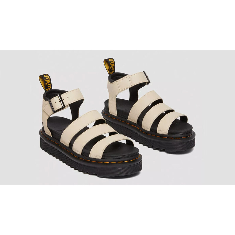 Dr. Martens Blaire Pisa Leather Strap Platform Sandals