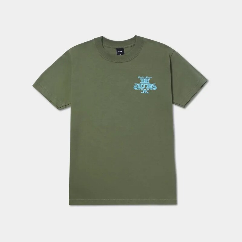 HUF Paid In Full T-Shirt Olive TS01939