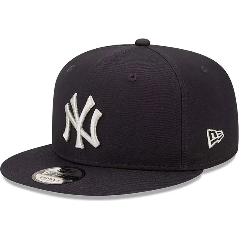 New Era 9FIFTY Snapback Cap New York Yankees Team Side Patch Blue 60358134