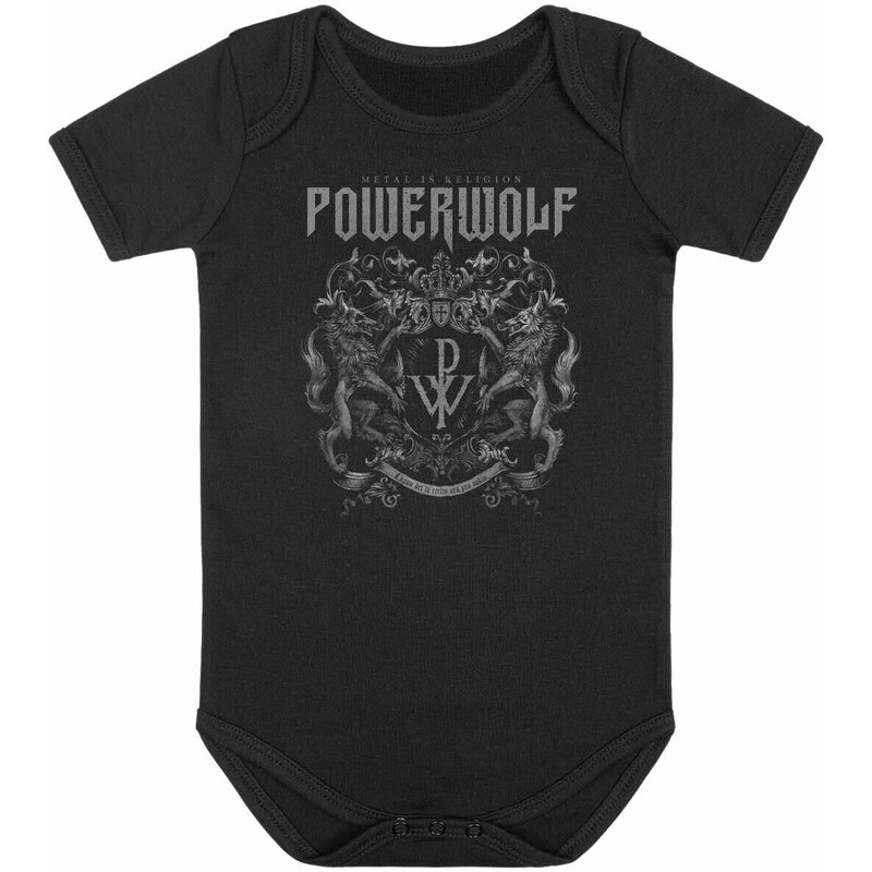 Body pour bébé enfants Powerwolf - (Crest) - METAL-KIDS - 583.30.8.999