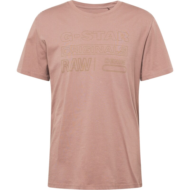 G-Star RAW T-Shirt noisette / olive
