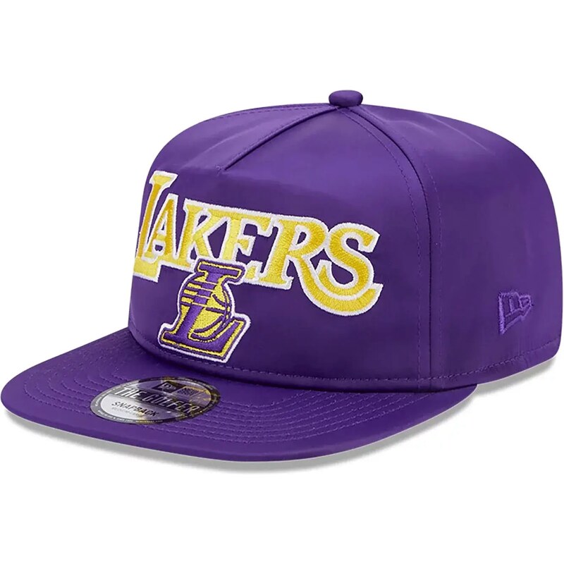 New Era LA Lakers NBA Patch Retro Purple Golfer Cap 60364180