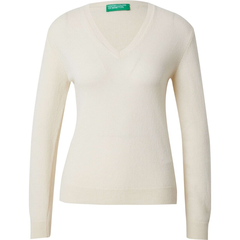 UNITED COLORS OF BENETTON Pull-over blanc naturel